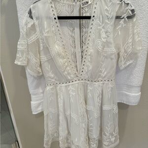 Lace Dress size medium lined